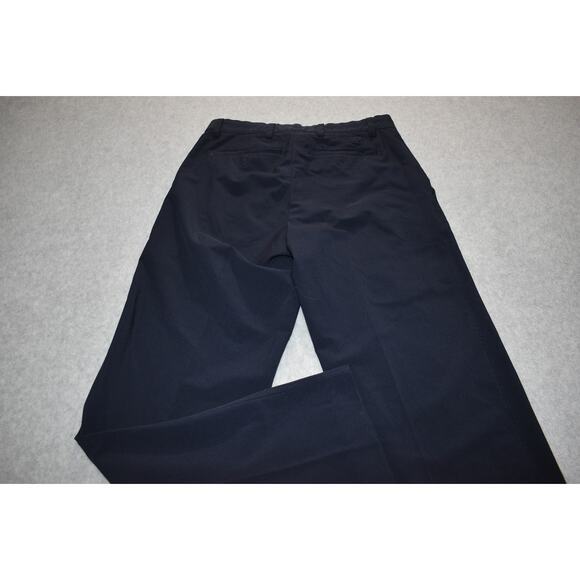 Footjoy Golf Pants Mens Size 30 x 32 Blue Performance Polyester Flat Front - Picture 5 of 6